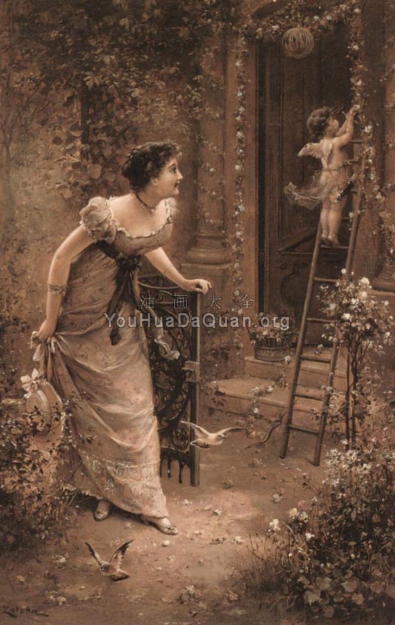 Preparing for the Festivities - 汉斯·萨茨卡